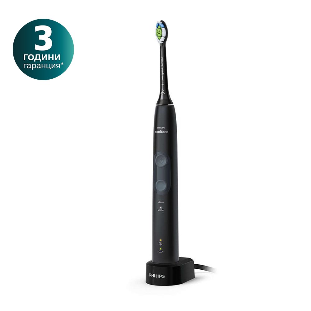 Електрическа Четка За Зъби Protectiveclean Philips Sonicare, Серия 4500, Антрацит