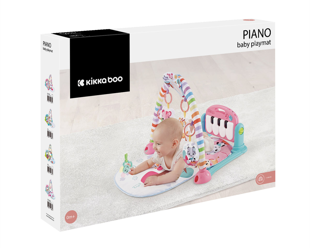 Активна Гимнастика Piano Pink Rainbow Kikkaboo
