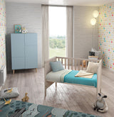 Бебешка Пелена 75 90 См. Natural Bamboo Сини Точки Piel