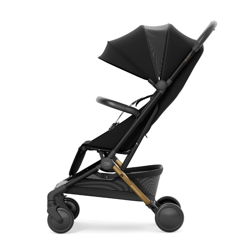 Cărucior Kinderkraft Pilot 2, negru miezul nopții