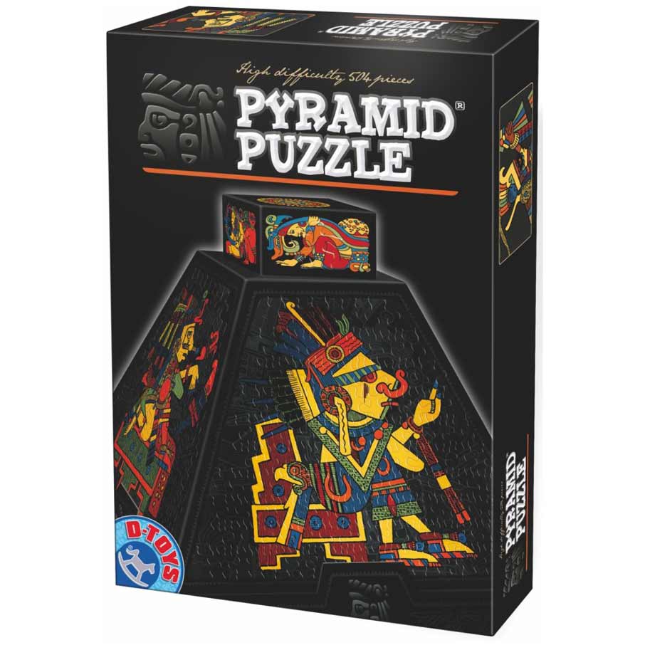Пирамидален Пъзел От 504 Части Египет Iv D-Toys