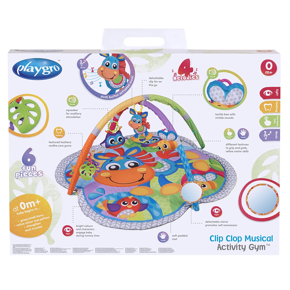 Музикална Активна Гимнастика Кончето Хоп Троп 0м+ Playgro
