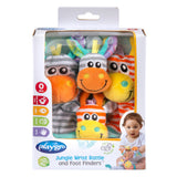 Гривни Дрънкалки И Чорапки Джунгла Refresh, 0м+ Playgro