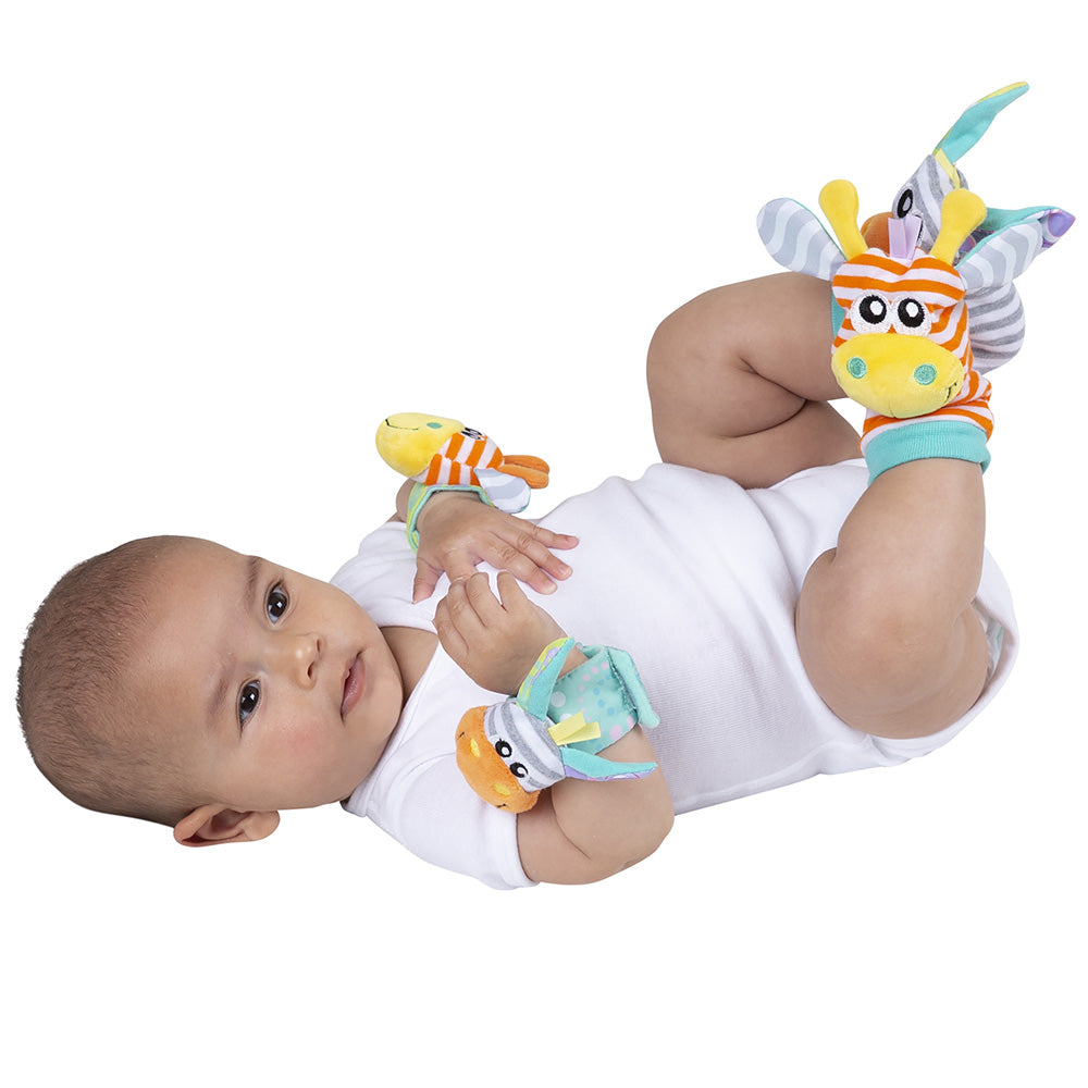 Гривни Дрънкалки И Чорапки Джунгла Refresh, 0м+ Playgro