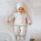 Плетен Комплект За Момченца --- BebeMama