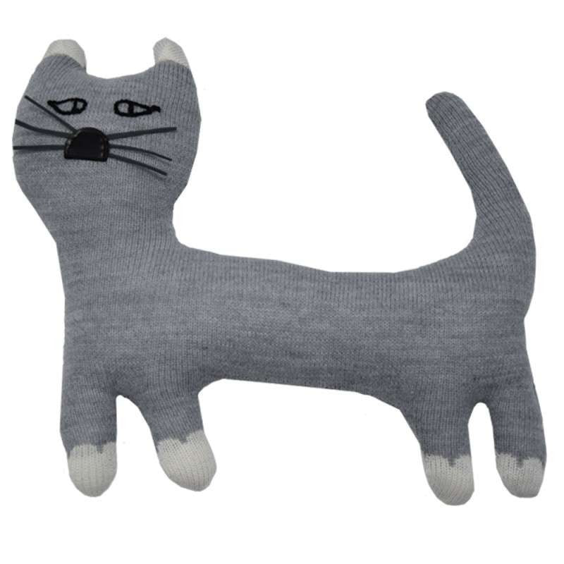 Плетена Бебешка Играчка Котка - Меки Играчки - Eko - Poland - BebeMama