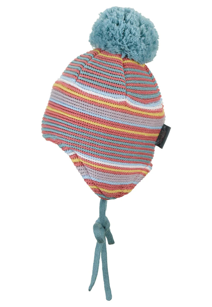 Плетена Бебешка Шапка От Органичен Памук На Райе, 49 См. 12 18 М. Sterntaler