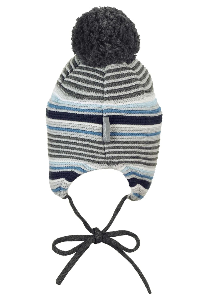 Плетена Бебешка Шапка От Органичен Памук На Райе, 49 См. 12 18 М. Sterntaler