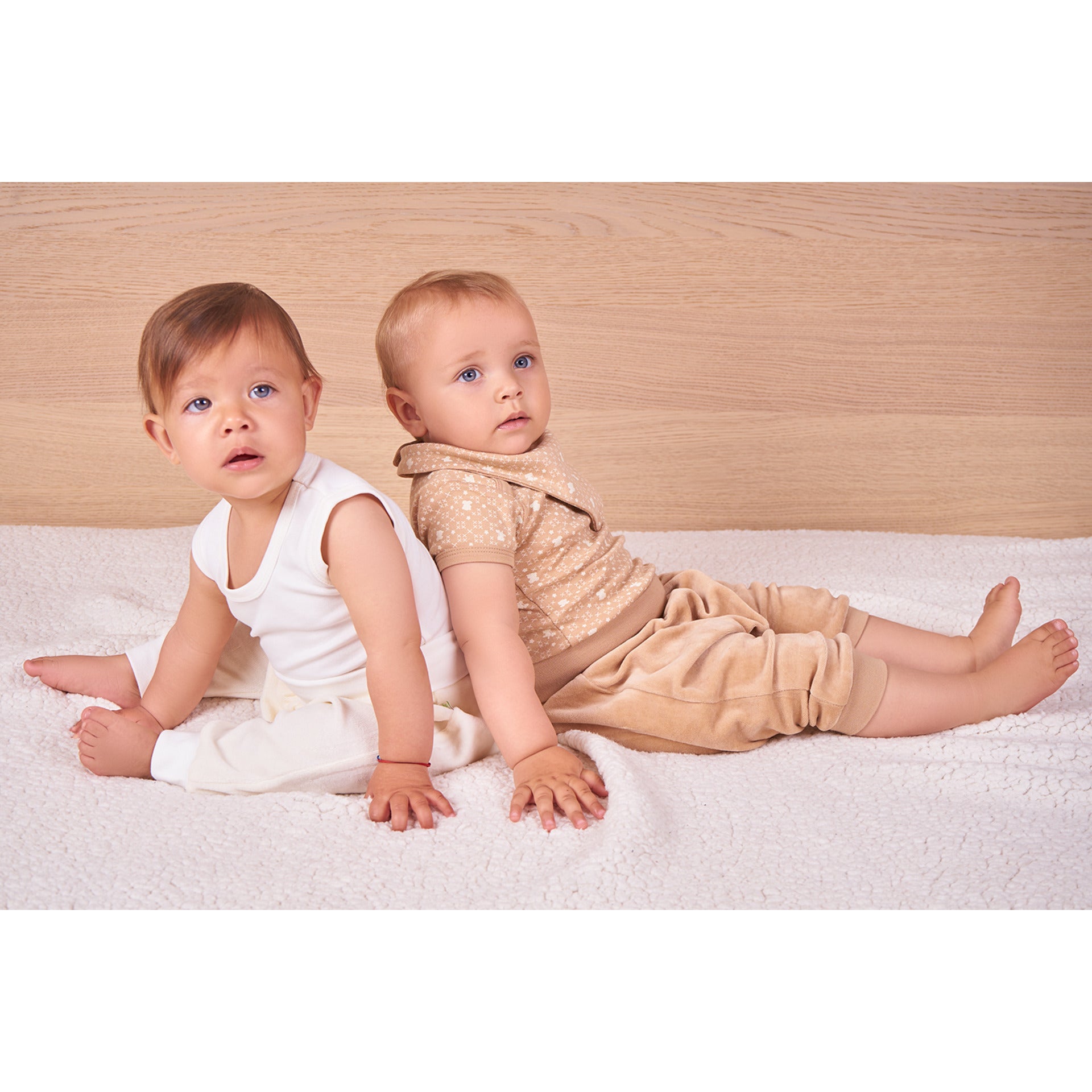 Плюшени Бебешки Потури В Екрю, 86 См. 12 18 М. Bio Baby