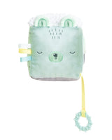 Плюшено Кубче Bear With Me Mint - Меки Играчки - Kikkaboo - BebeMama