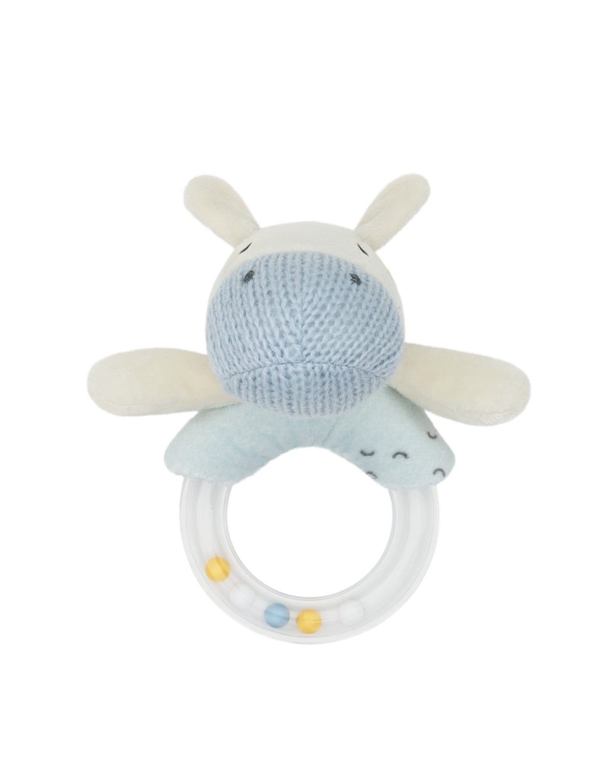 Играчка Плюшена Дрънкалка Stripy Friends