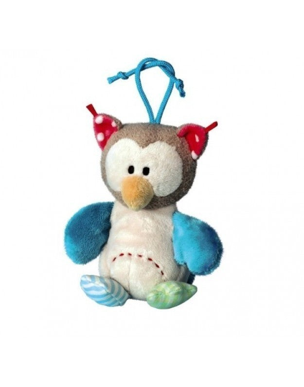 Плюшен Бухал С Връвка 15 См - Меки Играчки - Nici - BebeMama