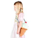 Плюшена Чантичка Сладолед 30 См С Регулируема Дръжка И Ефектен Дизайн Robetoy