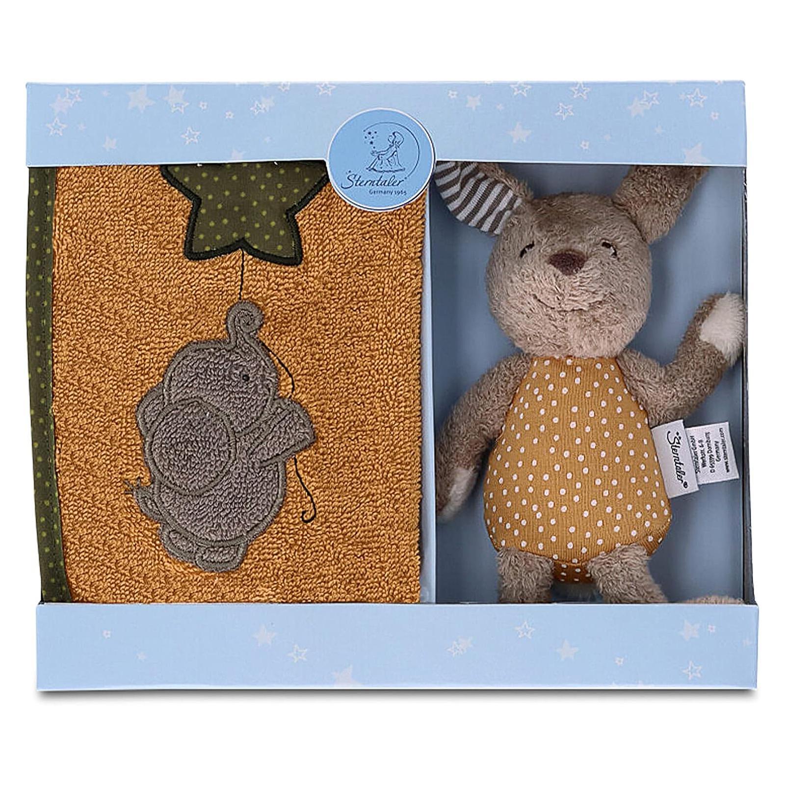 Подаръчен Комплект Зайче И Лигавник, 2 Части, Sterntaler