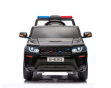 Акумулаторна Кола Polizei Black + Батерия 12V/4Ah