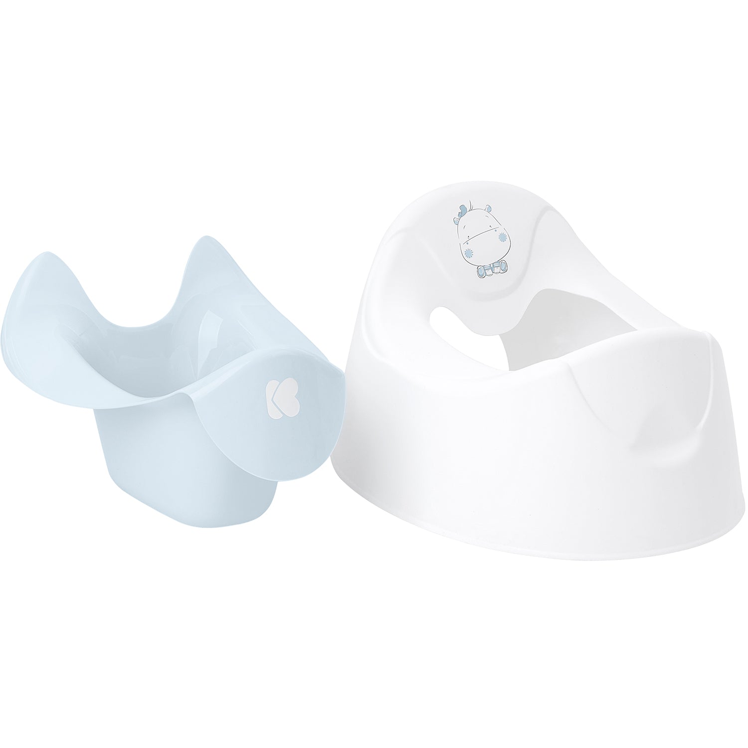 Гърне с отстраняващ се контейнер Hippo Blue --- BebeMama