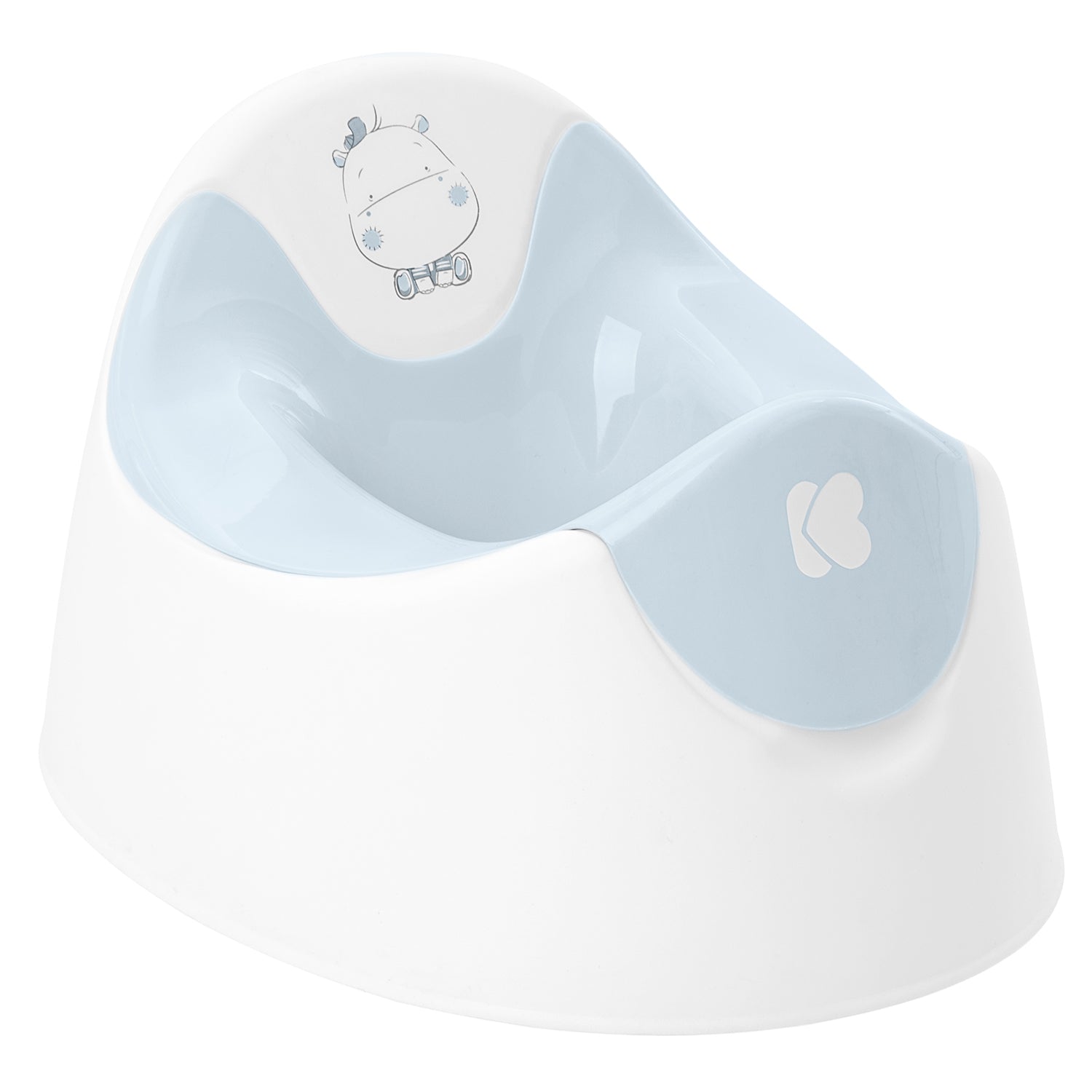 Гърне с отстраняващ се контейнер Hippo Blue --- BebeMama