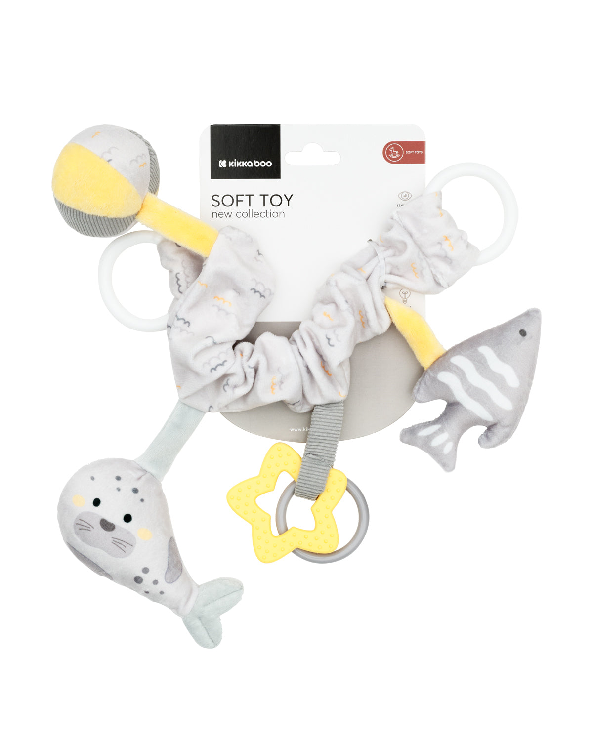 Jucărie de pluș pentru cărucior Seally Me