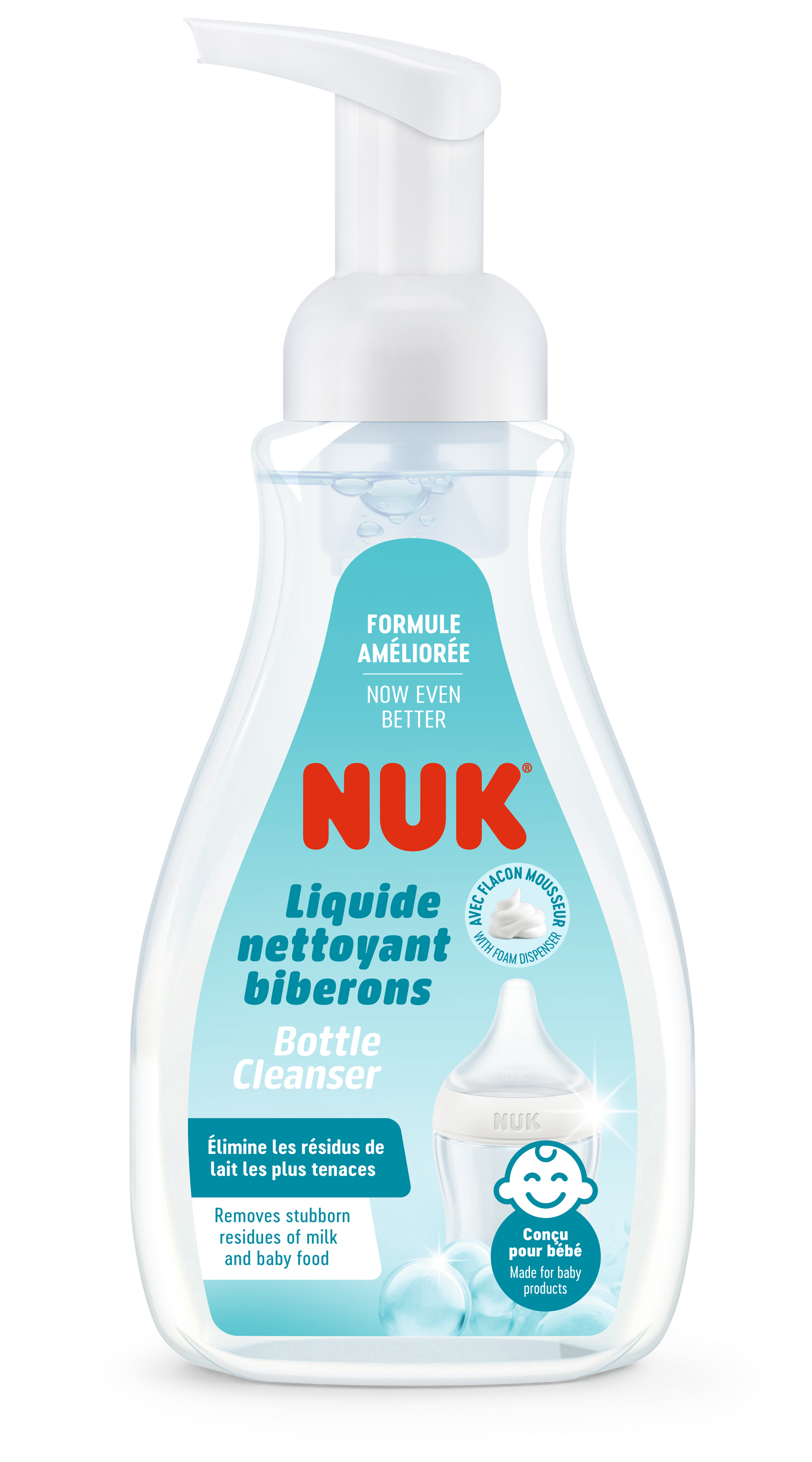 Nuk Препарат За Почистване На Бебешки Аксесоари + Дозатор 380Мл.