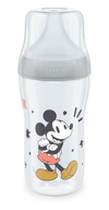 Nuk Perfect Match Шише Рр 260Мл. Със Силиконов Биберон За Хранене M, 3+ Мес. Mickey Сиво