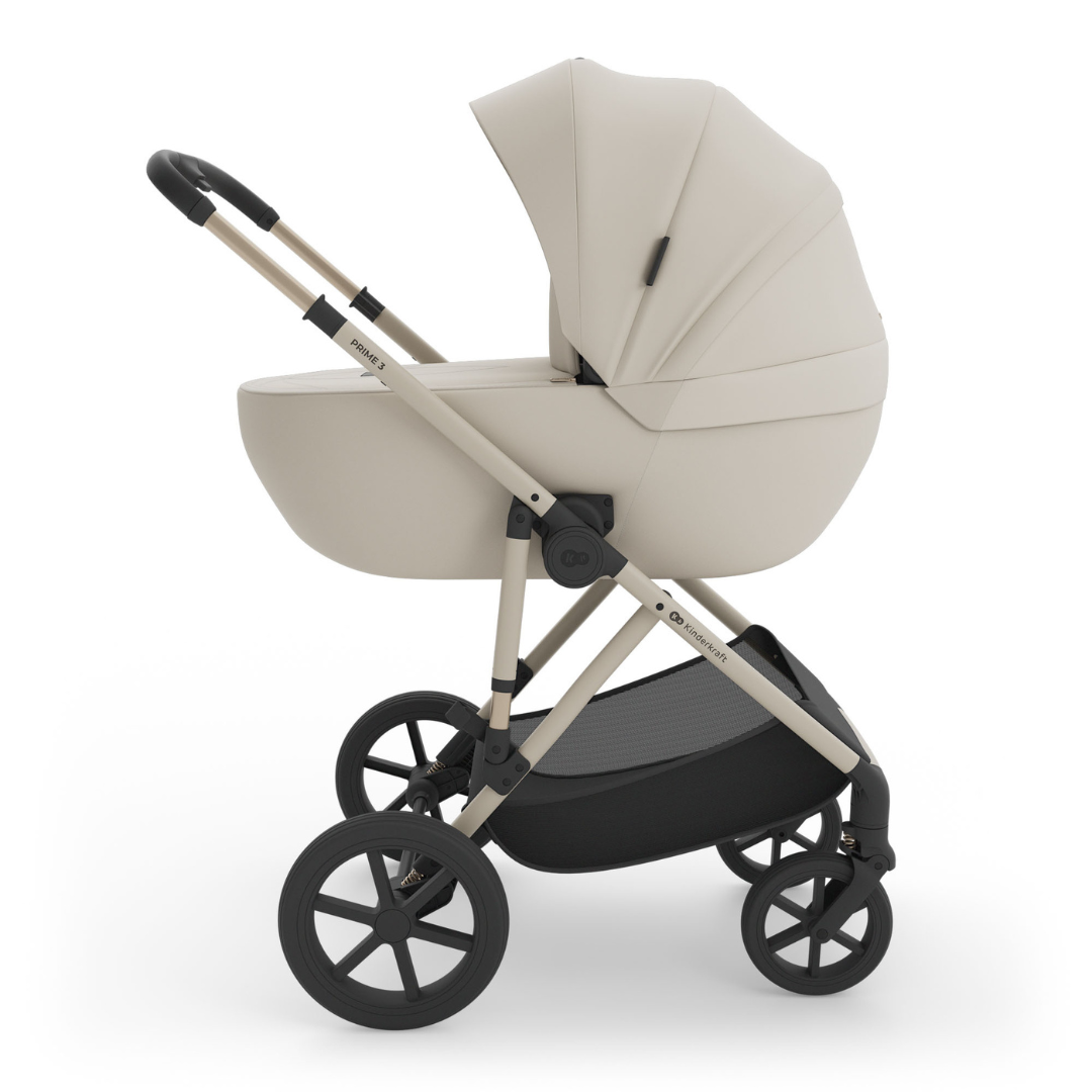 Prime 3 Бебешка Количка 2в1 Beige Kinderkraft