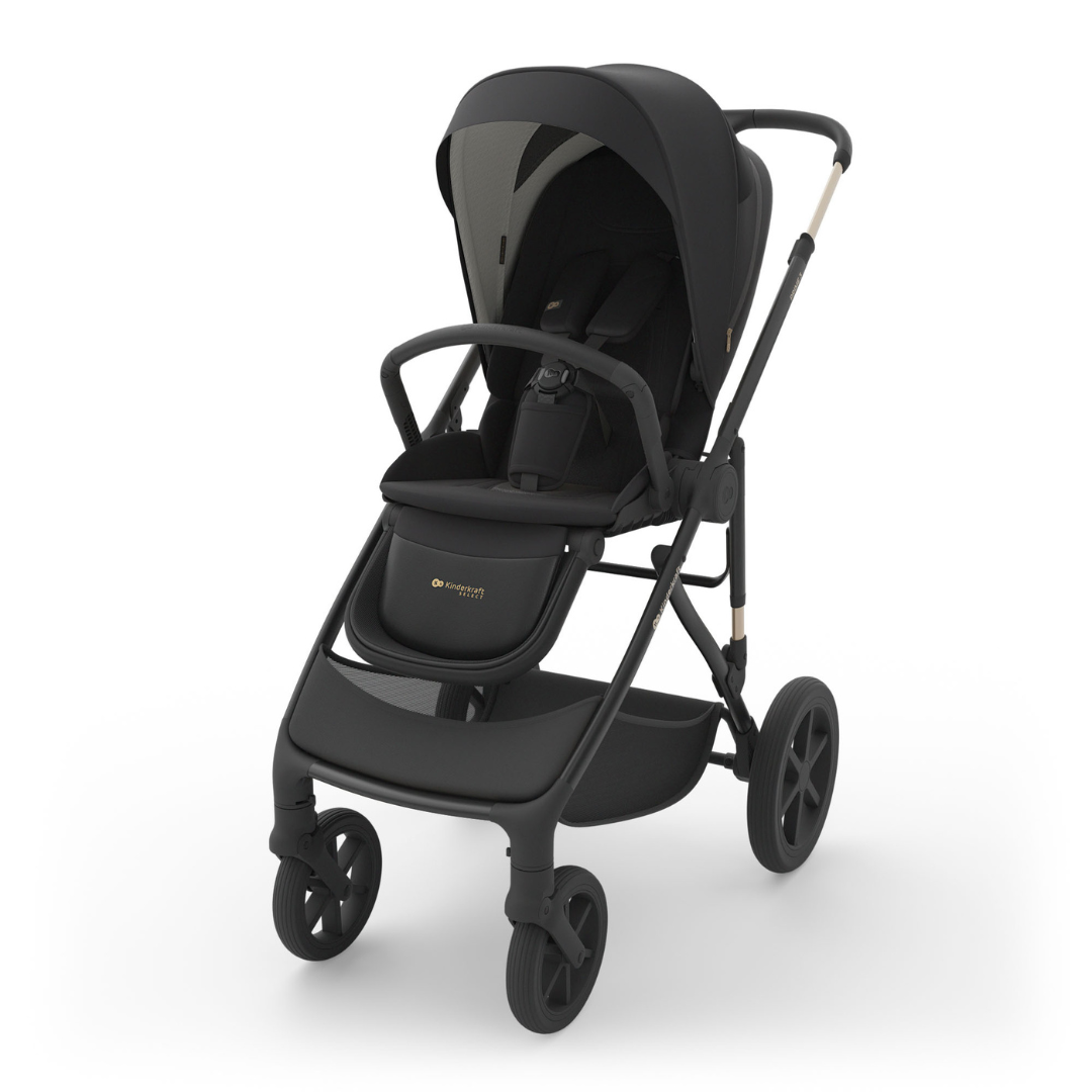Prime 3 Бебешка Количка 2в1 Black Kinderkraft