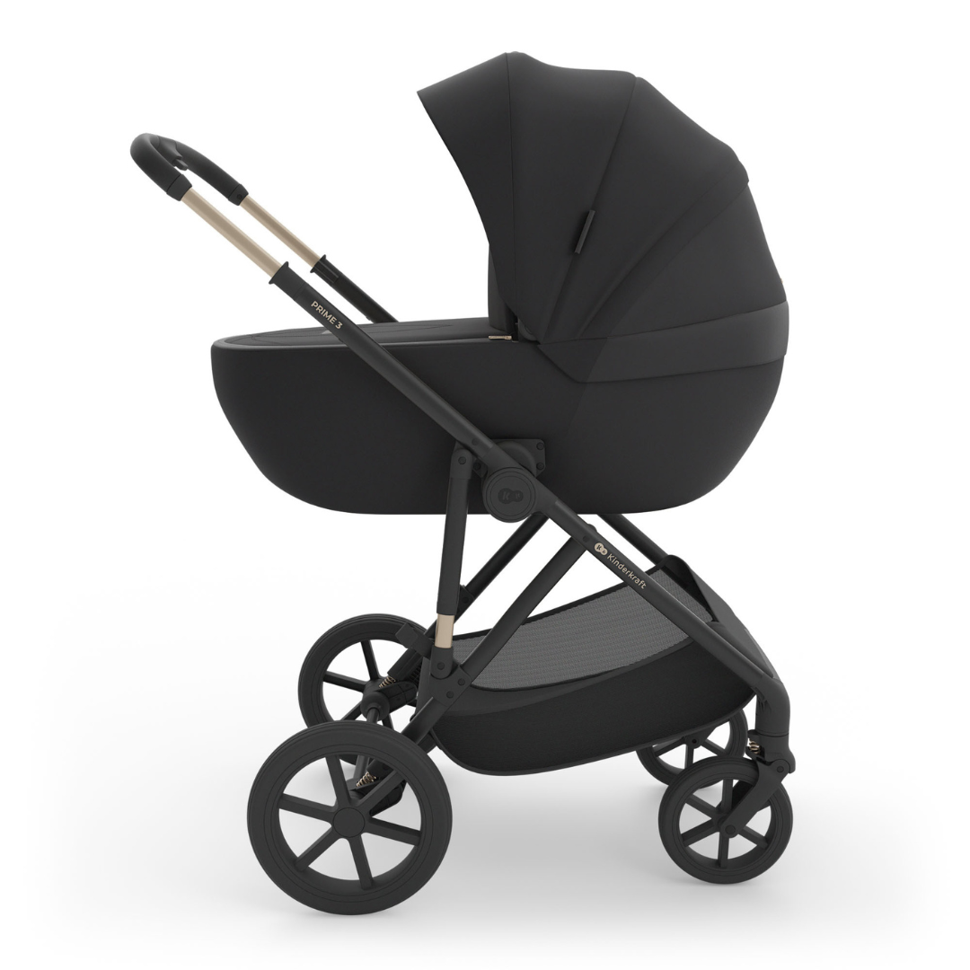 Prime 3 Бебешка Количка 2в1 Black Kinderkraft