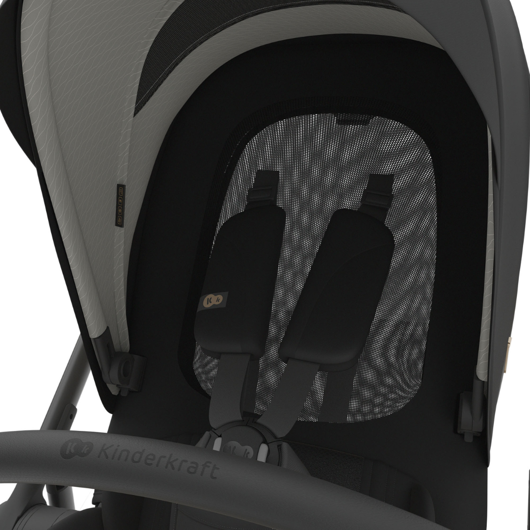 Prime 3 Бебешка Количка 2в1 Black Kinderkraft