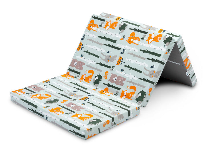 Сгъваем Матрак За Пътуване – Лисица И Заек 120 X 60 - Матраци - Sensillo - BebeMama