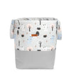 Кош За Играчки Елени Сив 35X47 Sensillo