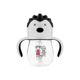 Неразливаща Се Чаша 250 Мл С Двойна Дръжка Сива - Чаши - Akuku - BebeMama