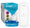 Контейнер За Памперси + 1 Пълнител За Пелени Classic White Angelcare - Кошове За Памперси - Angelcare Abakus - BebeMama