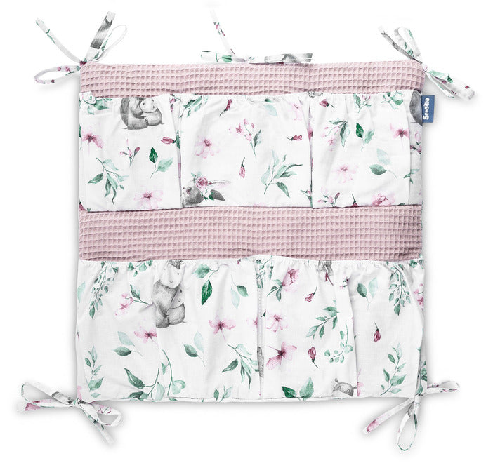 Органайзер За Легло Waffle - Hippos Pink - Аксесоари За Стая - Sensillo - BebeMama