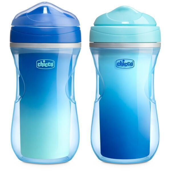 Pahar termoizolant 266 ml. Chicco Shiny Cup Boy