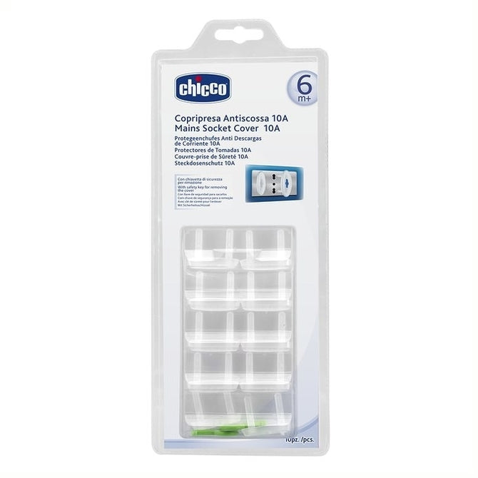 Предпазители За Електрически Контакт 10 Бр - За Безопасността - Chicco - BebeMama