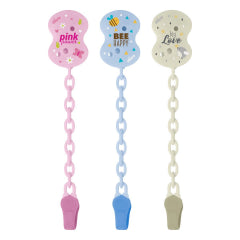 Верижка С Клипс За Биберон Микс - Залъгалки - Chicco - BebeMama