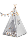 Палатка Tipi Raccоns Grey Caretero Toyz - Палатки - Caretero Toyz - BebeMama