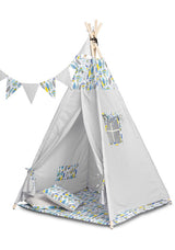 Палатка Tipi С Цветни Пера Caretero Toyz - Палатки - Caretero Toyz - BebeMama