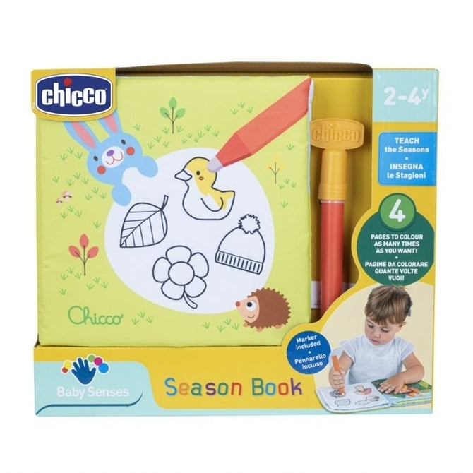 Книга 4 Сезона - Книжки За Бебета - Chicco Toys - BebeMama