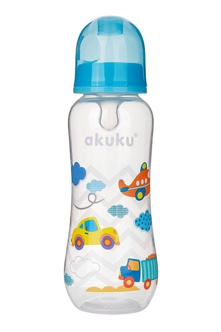 Sticlă cu gât standard 250 ml albastră