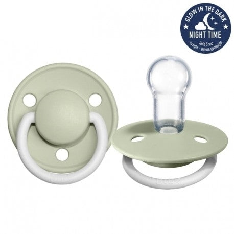 Силиконова Залъгалка De Lux Sage Night 0-36 - Залъгалки - Bibs - BebeMama