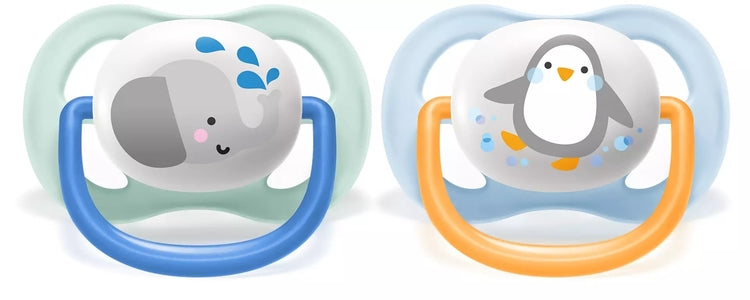 Залъгалки Ultra Air 0-6 Boy, 2 Броя - Залъгалки - Philips Avent - BebeMama