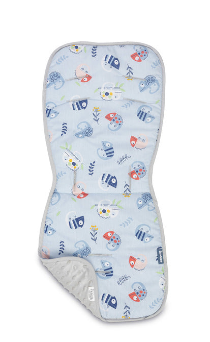 Подложка За Количка Basic Hares Син Chameleon - Подложки За Колички - Sensillo - BebeMama