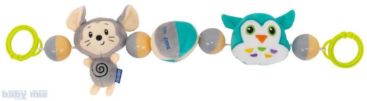 Играчка За Количка Мишка И Бухал