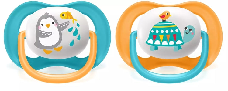 Залъгалки Ultra Air 6-18 Boy, 2 Броя - Залъгалки - Philips Avent - BebeMama