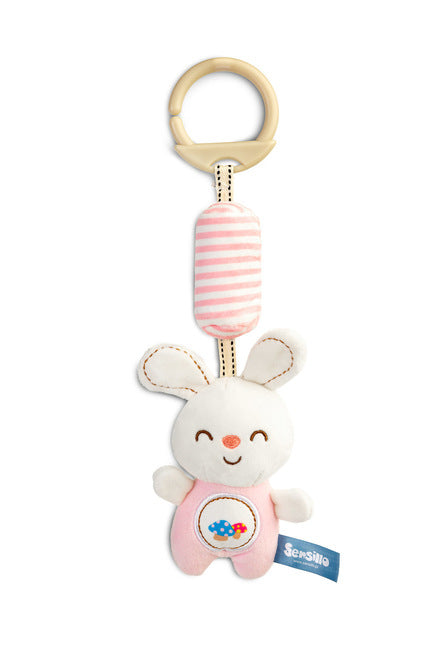 Висяща Играчка Mini Zoo – Зайче - Играчки За Количка Или Легло - Sensillo - BebeMama