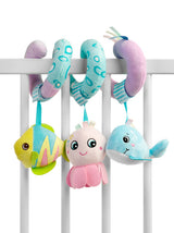 Образователна Спирала – Октопод - Играчки За Количка Или Легло - Sensillo - BebeMama