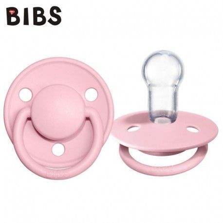Силиконова Залъгалка Baby Pink 0-36 De Lux - Залъгалки - Bibs - BebeMama