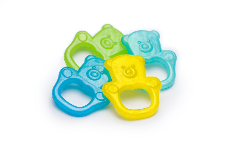 Jucărie de dentiție răcoritoare cu gel