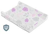 Подложка За Повиване Със Система За Безопасност - Флорално Платинено-Розово - Повивалници - Sensillo - BebeMama
